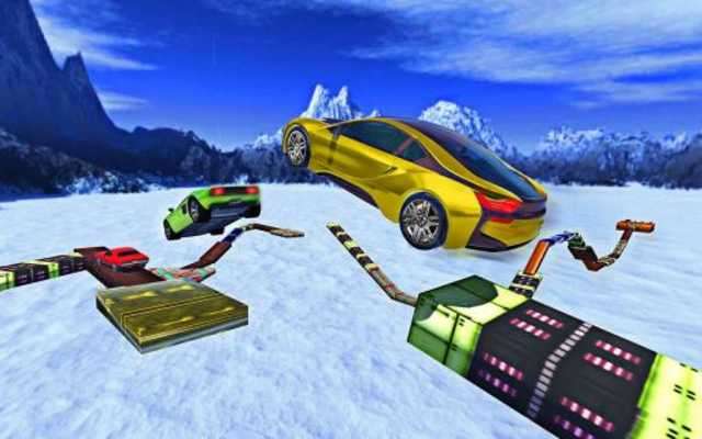 Play Sky Impossible Track Car Stunt 2 