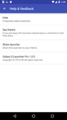 Play S Launcher Pro for Galaxy Play S Launcher Pro for Galaxy