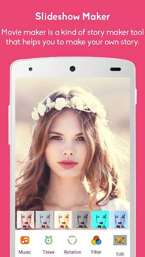 Play APK Slideshow Maker With Audio  and enjoy Slideshow Maker With Audio with UptoPlay com.Moonsoft.MovieSlideShowMaker