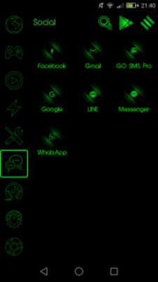 Play SL Theme Green Glow (Free) 