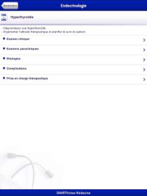 Play SMARTfiches Endocrinologie 
