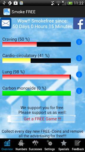 Play APK Smoke FREE Finally Non Smoking  and enjoy Smoke FREE Finally Non Smoking with UptoPlay de.sgpages.smokefree
