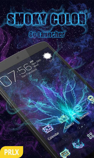 Play APK Smoky Color Parallax Go Launcher Theme  and enjoy Smoky Color Parallax Go Launcher Theme with UptoPlay com.gau.go.launcherex
