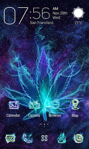 Play APK Smoky Color Parallax Go Launcher Theme  and enjoy Smoky Color Parallax Go Launcher Theme with UptoPlay com.gau.go.launcherex