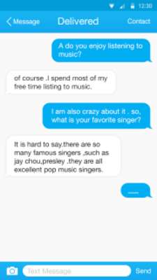 Play SMS Blue Color Theme Play SMS Blue Color Theme
