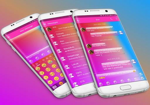 Play APK SMS Messages Glass Gradient Theme  and enjoy SMS Messages Glass Gradient Theme with UptoPlay com.kkkeyboard.emoji.keyboard.theme.mGlassGradientColor