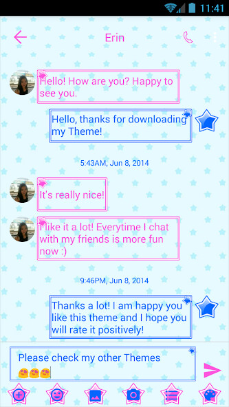 Play APK SMS Messages Stars Theme and enjoy SMS Messages Stars Theme with UptoPlay com.kkkeyboard.emoji.keyboard.theme.mStarBluePink Play APK SMS Messages Stars Theme and enjoy SMS Messages Stars Theme with UptoPlay com.kkkeyboard.emoji.keyboard.theme.mStarBluePink