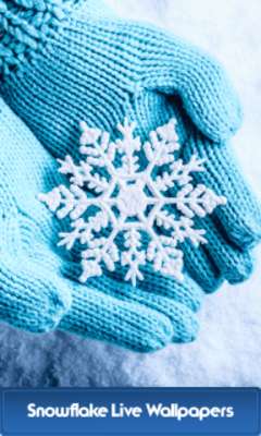 Play Snowflake Live Wallpapers 