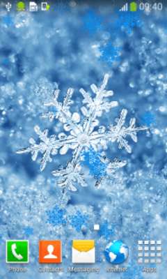 Play Snowflake Live Wallpapers 