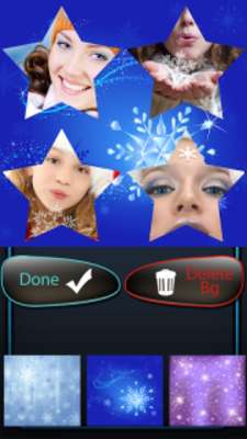 Play Snowflake Photo Collage 