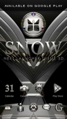 Play SNOW Poweramp Skin 
