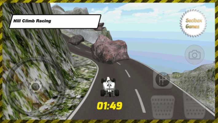 Play Snow Racer Hill Climb Racing 