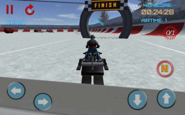 Play Snow Scooter ATV Madness 