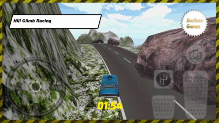 Play Snow Street Hill Climb Racing 