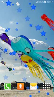 Play Soaring Kites Live Wallpapers 