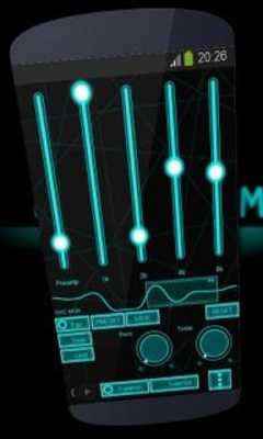 Play Soft glow Poweramp Skin Play Soft glow Poweramp Skin