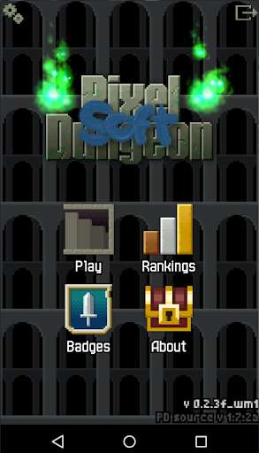Play APK Soft Pixel Dungeon  and enjoy Soft Pixel Dungeon with UptoPlay com.wolispace.softdpixeldungeon