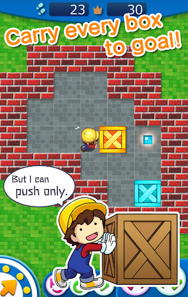 Play Sokoban Touch 