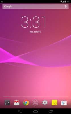 Play Sony Xperia Z2 Live Wallpaper 