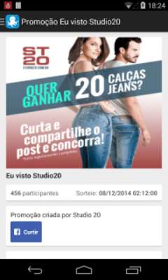 Play SorteieMe Sorteios no Facebook 