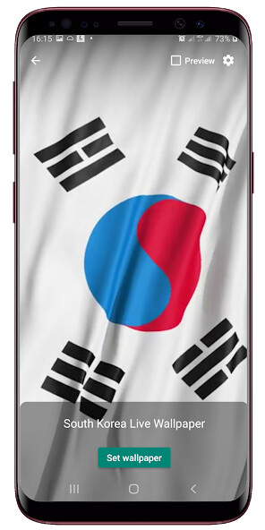 Play APK South Korea Flag Live Wallpaper  and enjoy South Korea Flag Live Wallpaper with UptoPlay com.app4joy.south_korea_free