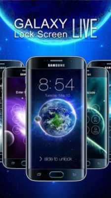 Play Space Galaxy Lock Screen Play Space Galaxy Lock Screen