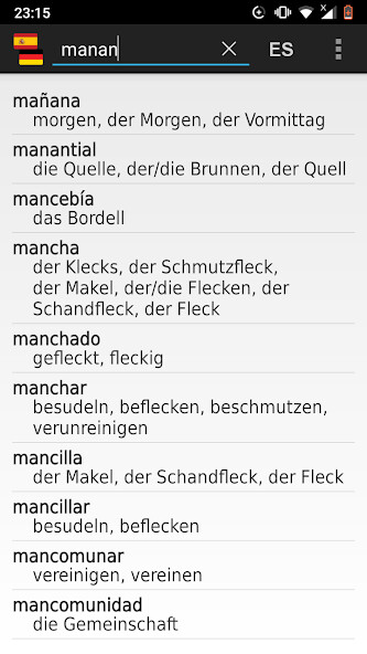 Play APK Spanish - German offline dict.  and enjoy Spanish - German offline dict. with UptoPlay com.dic_o.dico_ger_spa