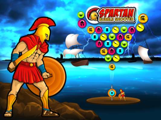 Play Spartans Bubble Shooter Play Spartans Bubble Shooter