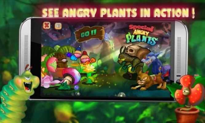 Play Special Angry Plants 