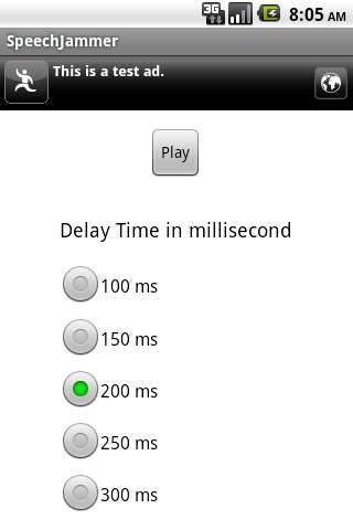 Play APK SpeechJammer for Android  and enjoy SpeechJammer for Android with UptoPlay com.wordpress.sundaypga.speechjammer