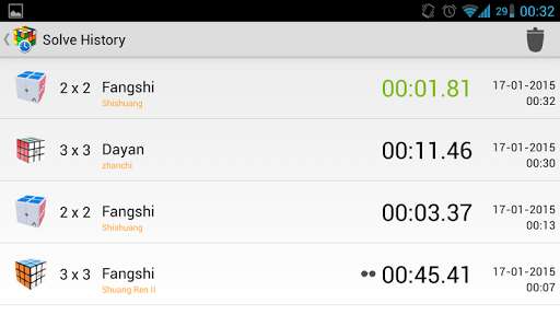 Play APK Speedcuber Timer  and enjoy Speedcuber Timer with UptoPlay com.speedcubertimer