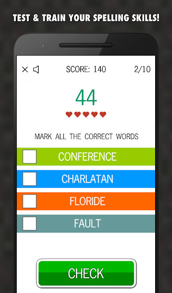 Play Spelling check 