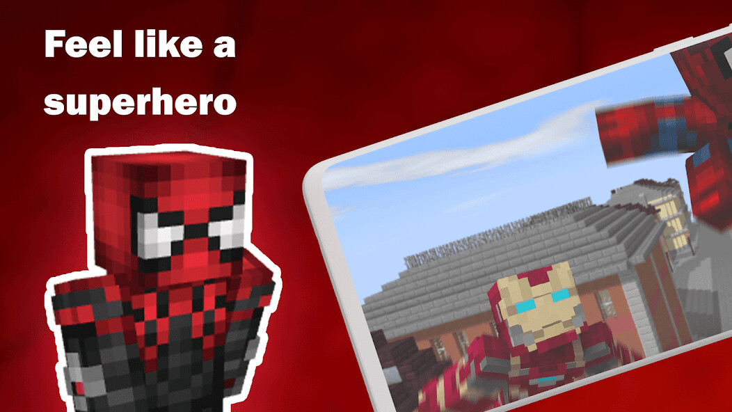 Play Spider-Man Mod for MCPE Play Spider-Man Mod for MCPE