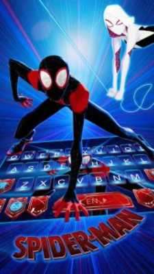 Play Spider Man Spiderverse Keyboard Theme 