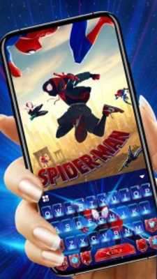 Play Spider Man Spiderverse Keyboard Theme 