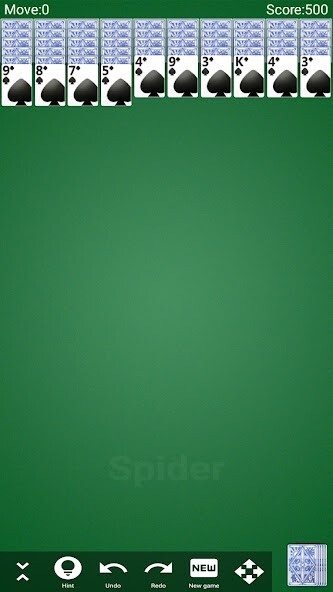 Play APK Spider Solitaire  and enjoy Spider Solitaire with UptoPlay com.hakanince.spidersol