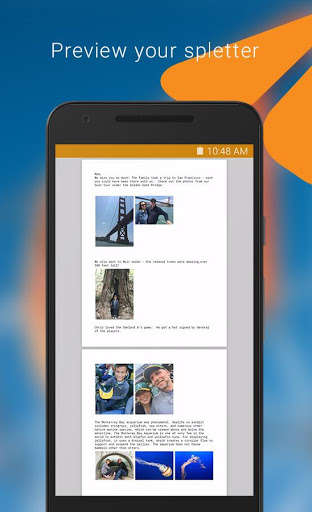 Play Spletter - send letter & photos  and enjoy Spletter - send letter & photos with UptoPlay