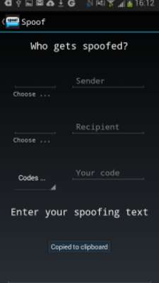 Play Spoof Text Message 