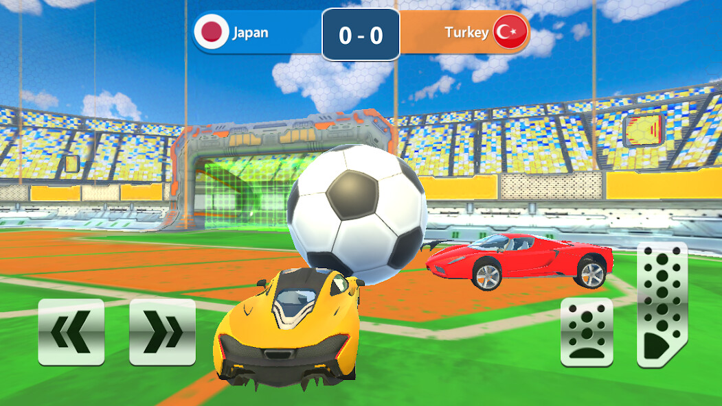 Play APK Sport Car Soccer Tournament 3D  and enjoy Sport Car Soccer Tournament 3D with UptoPlay com.argeworld.SportCarSoccer