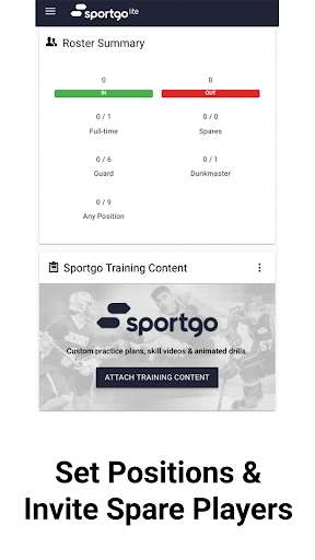 Play APK Sportgo Lite  and enjoy Sportgo Lite with UptoPlay com.rosterbot.android.app