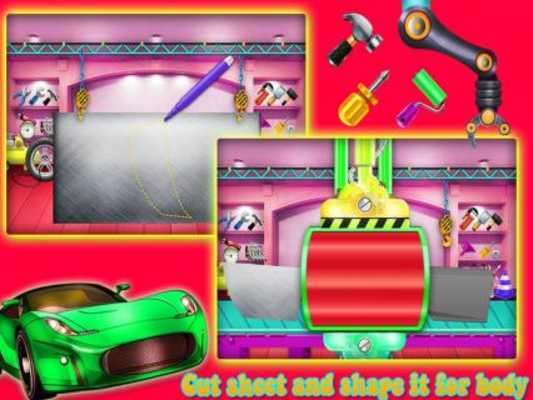 Play Sports Car Factory Motor World 