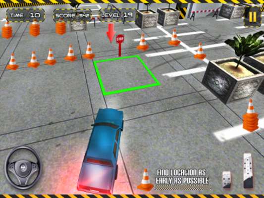 Play Sports Car Parking Challenge 