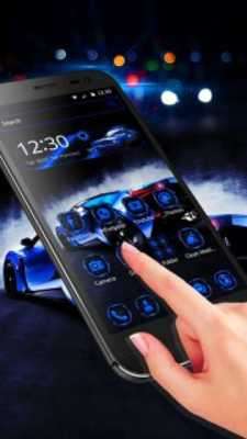 Play Sporty blue Car theme 