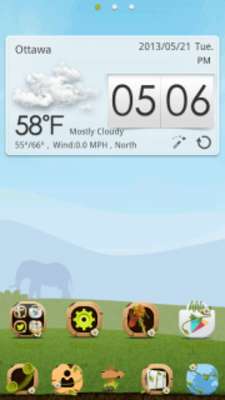 Play Spring GO Apex Nova ADW Theme 