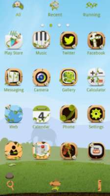 Play Spring GO Apex Nova ADW Theme 