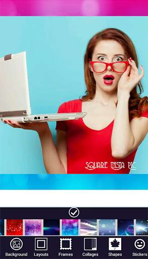 Play APK Square Collage Pic  and enjoy Square Collage Pic with UptoPlay com.opeslink.instasquaresizephoto