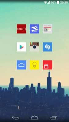 Play Square Icon Pack 