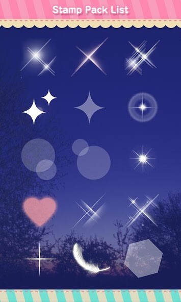 Play APK Stamp: Sparkly and See-through  and enjoy Stamp: Sparkly and See-through with UptoPlay jp.co.a_tm.android.plushome.stamp.clearkirakira