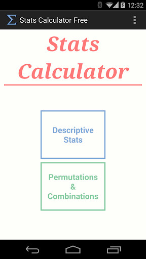 Play APK Stats Calculator Free  and enjoy Stats Calculator Free with UptoPlay me.nickpierson.StatsCalculator