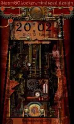 Play Steampunk GO Locker Theme 